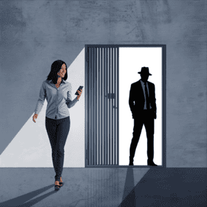 A firewall cannot stop someone who willingly opens the door