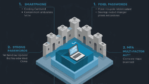 Security is not one tool; it is a system of layers.